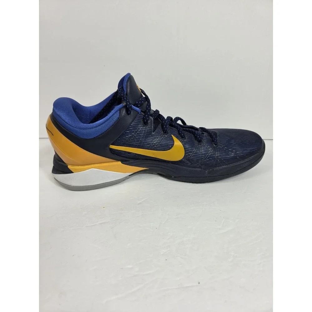 Nike Kobe 7 System Obsidian Gold Men Sz 12